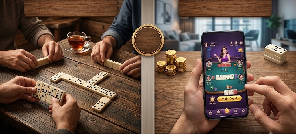 Perkembangan game Qiu Qiu dari kartu domino meja tradisional ke aplikasi smartphone